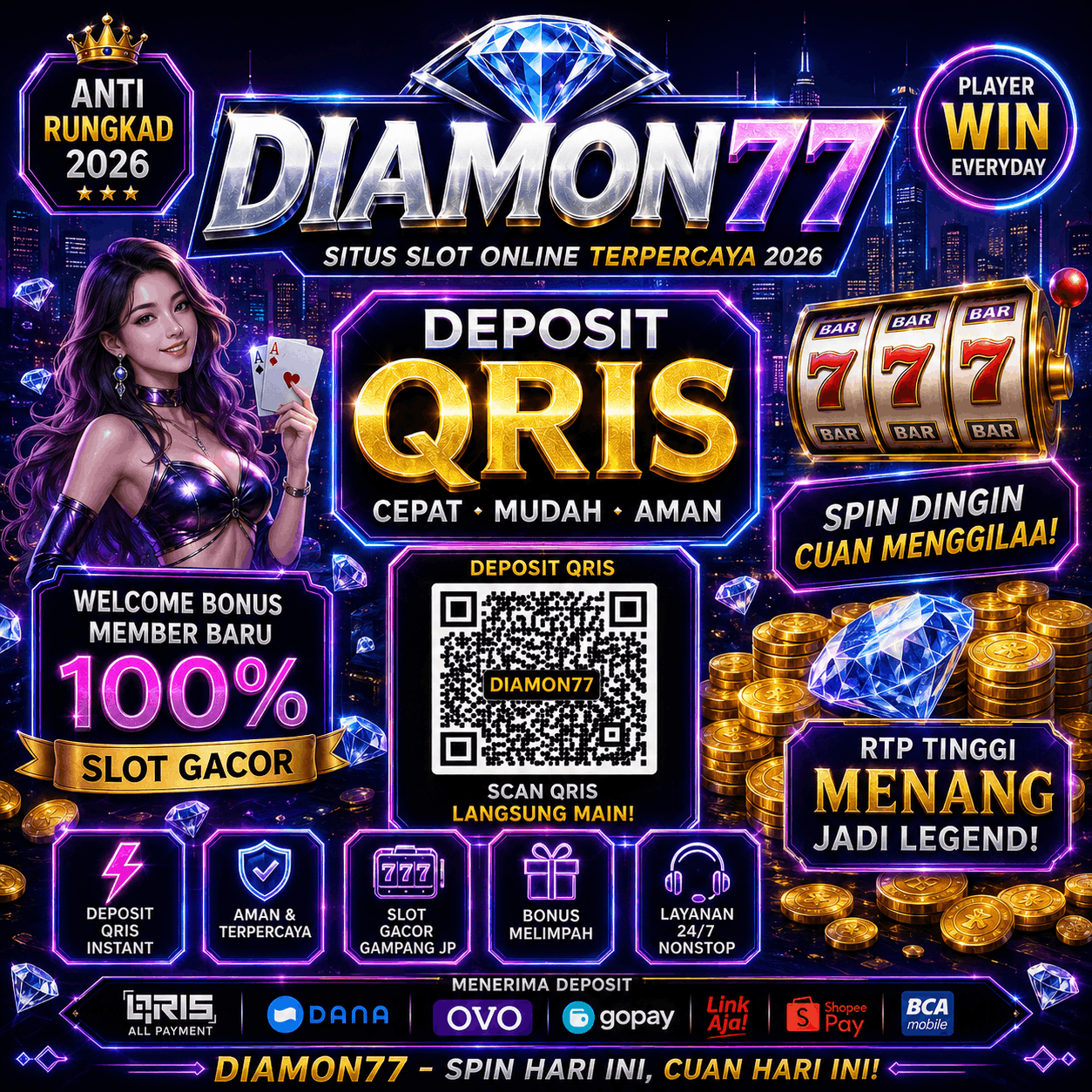 DIAMON77✦Situs Online Terbaik Dengan Fitur Lengkap Modern